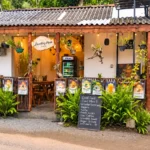 For delicious home cooked meals visit Dazzling Moon Cafe in Hiriketiya.