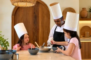 cooking making with your private chef at The Nest Sri Lanka.