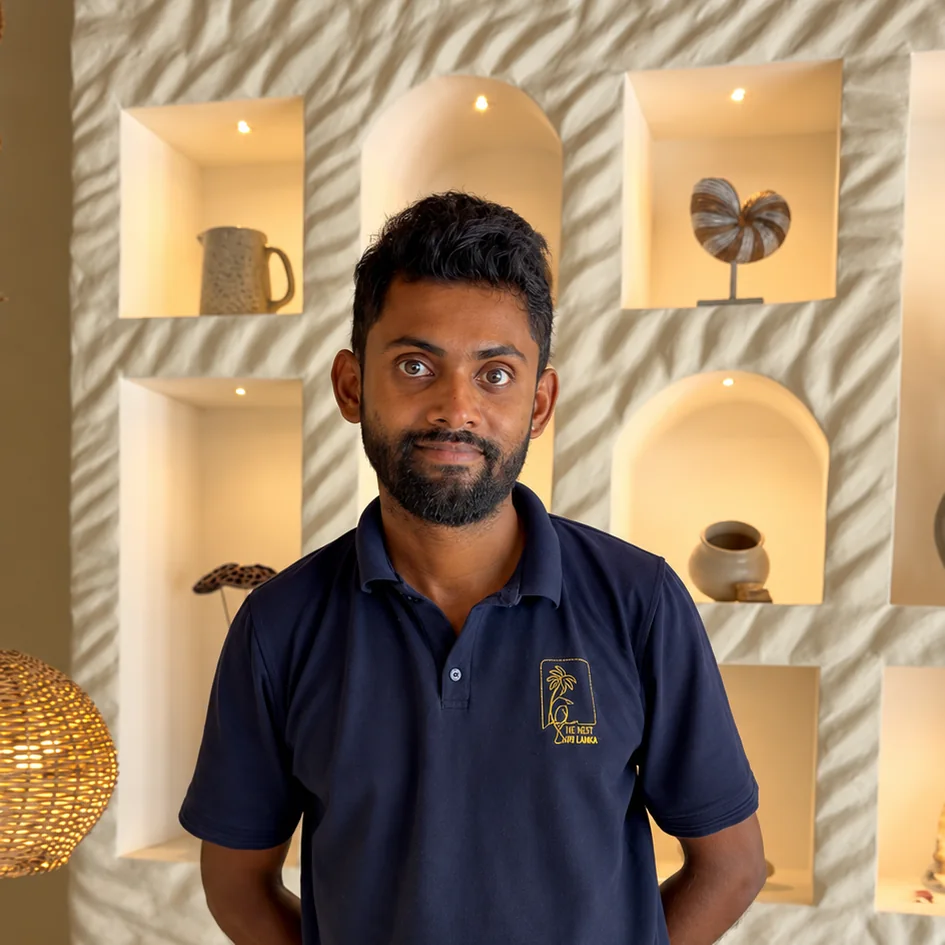 Villa Host Yasintha at The Nest Sri Lanka